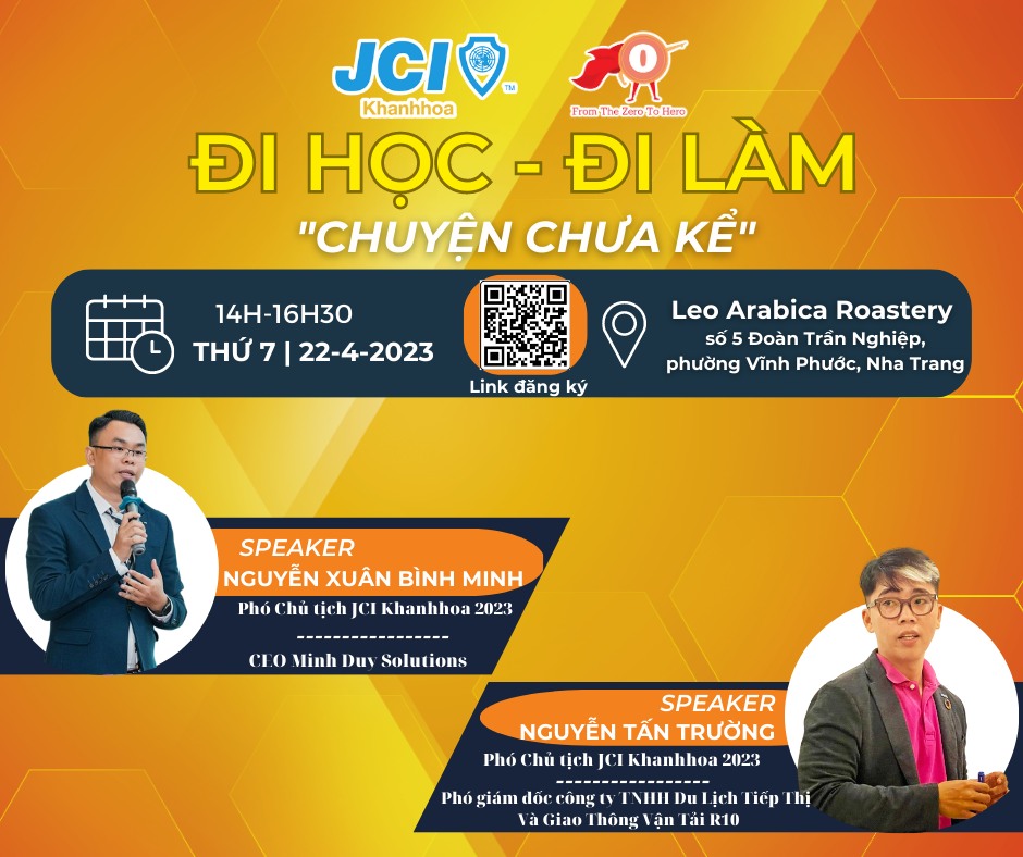 [Dự án From The Zero To Hero] Workshop "ĐI HỌC - ĐI LÀM CHUYỆN CHƯA KỂ" 