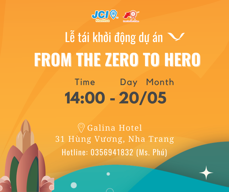 SỰ TRỞ LẠI MẠNH MẼ - LỄ TÁI KHỞI ĐỘNG DỰ ÁN FROM THE ZERO TO HERO 